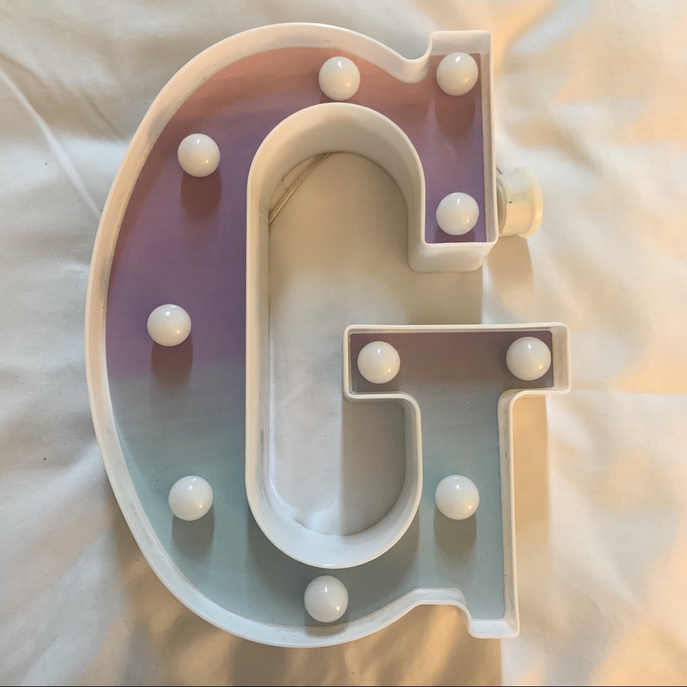 LED letter